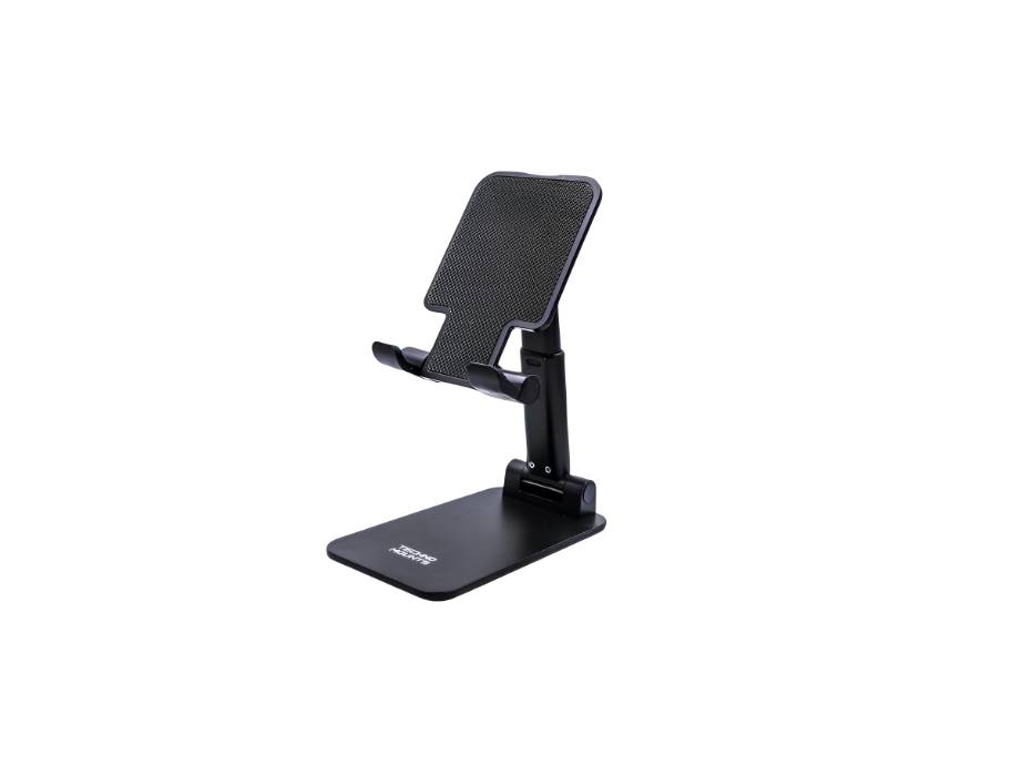 Technomounts Foldable Portable Mobile  Phone Stand for Desk, for 3.5" - 7.9" Black