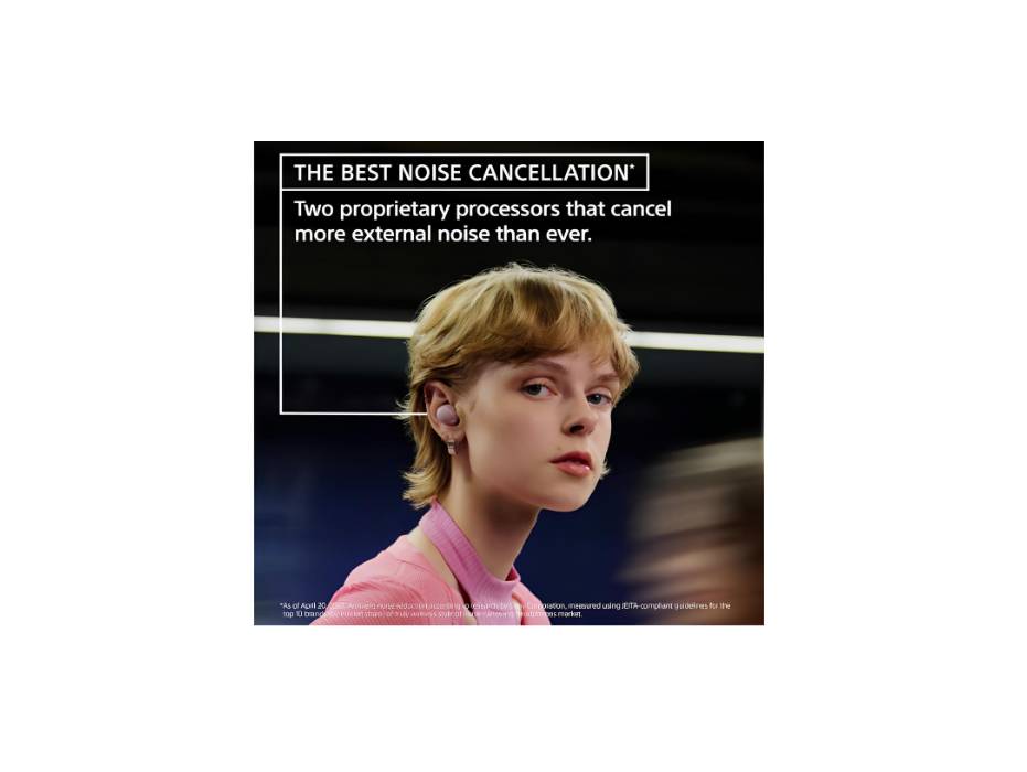 Sony WF-1000XM5 Truly Wireless Noise Cancelling Earbuds, Silver