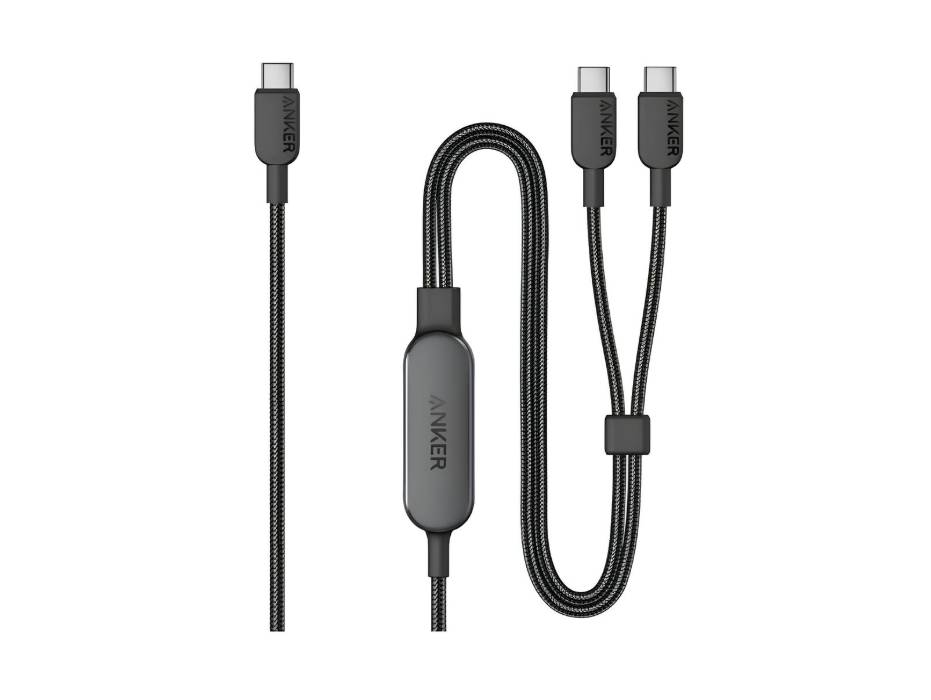 Anker USB C Cable, 4ft 2-in-1 USB C to USB C Cable 140W Max, Fast Charging