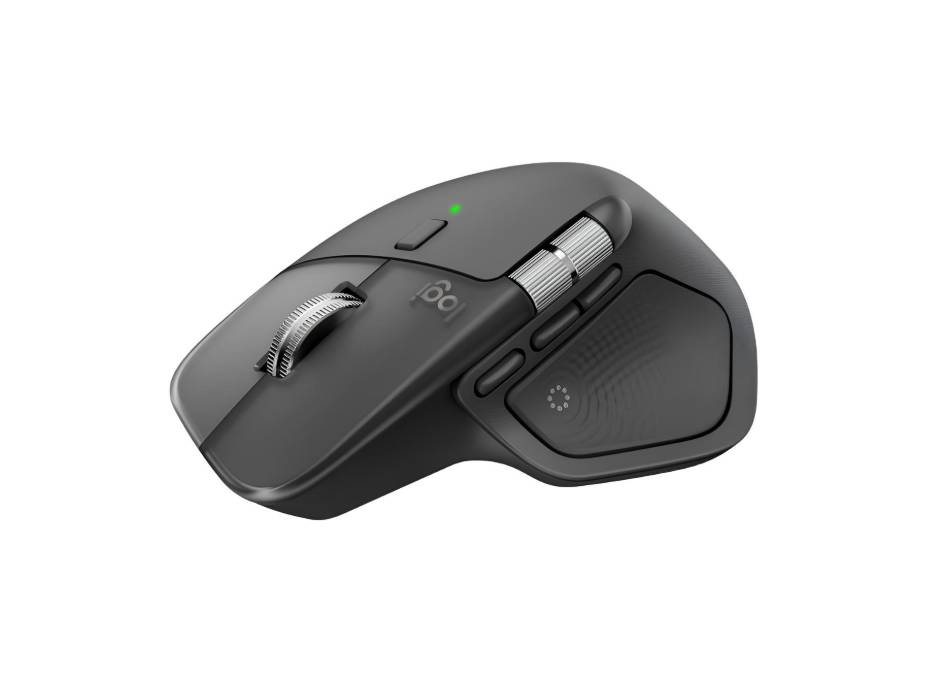Logitech MX Master 4, Ergonomic Wireless Mouse, Graphite