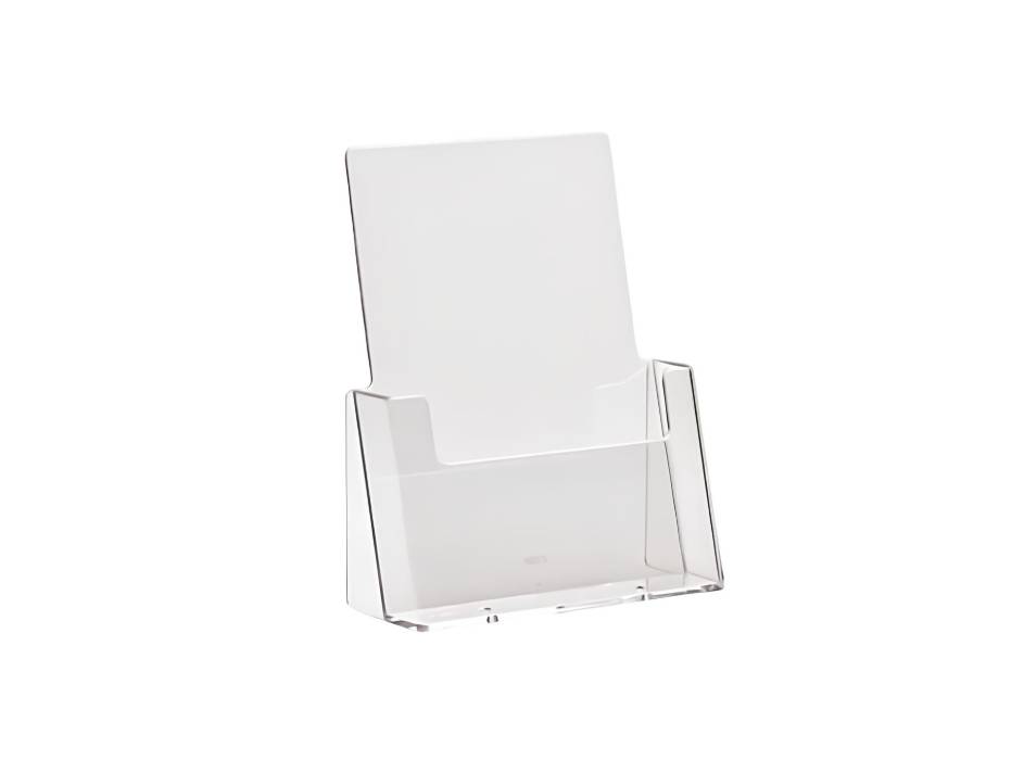 Acrylic Brochure Holder 1 Tier A5 5 x 8"
