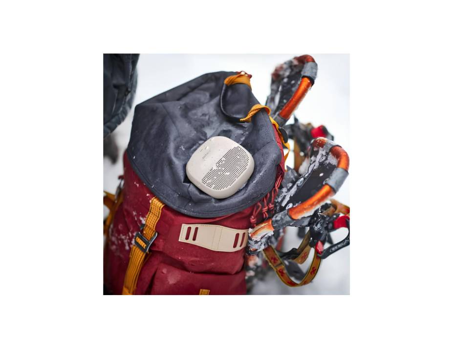 Bose SoundLink Micro Bluetooth Speaker: Small Portable Waterproof Speaker with Microphone, White