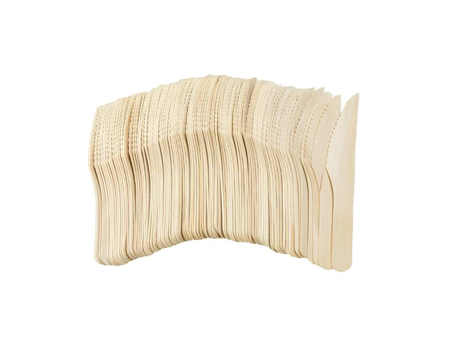 Disposable Wooden Knife, 100pcs/pack