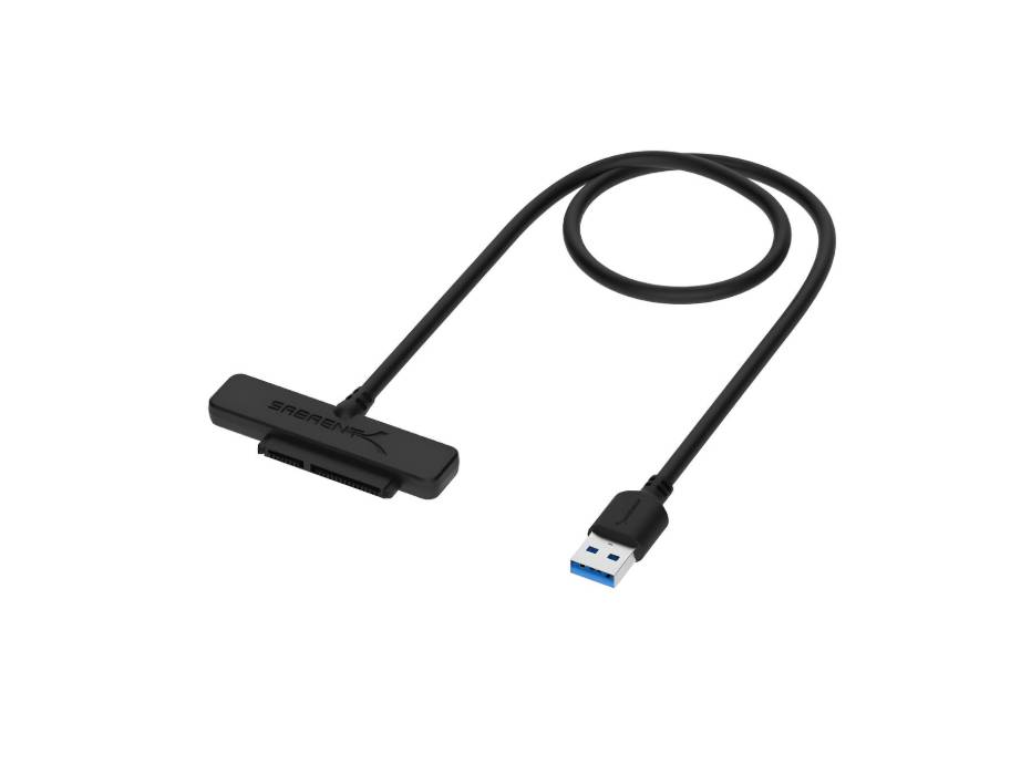 Sabrent USB 3.0 to SSD / 2.5-Inch SATA I/II/III Hard Drive Adapter (EC-SSHD)