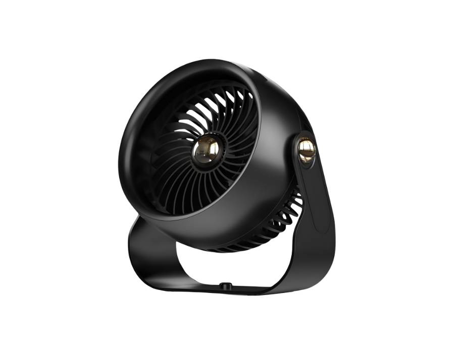 Portable Desk 270° Rotate Fan, 6 Inch, Quiet Air Circulator Fan, 3 Speeds with Strong Airflow