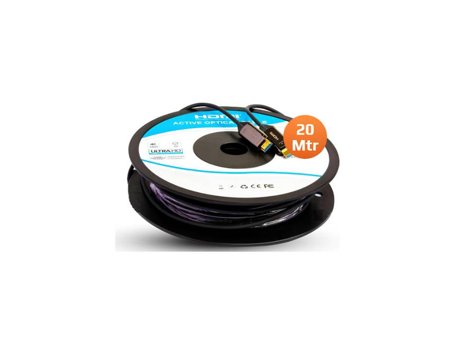 Mowsil AOC-FIBER  HDMI True4K 60Hz 2.0 Cable 20meter