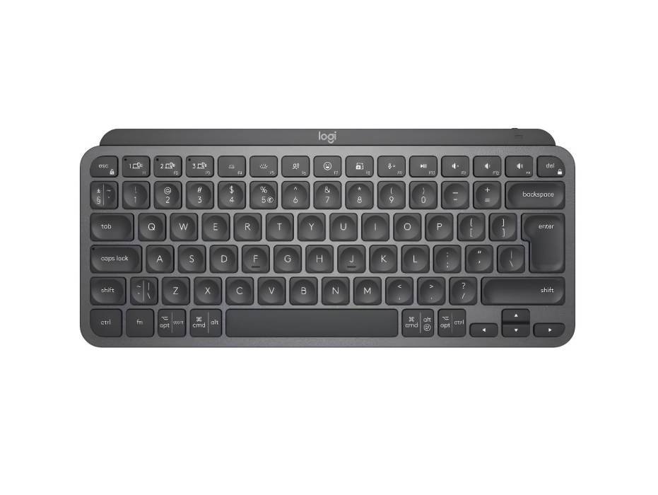 Logitech MX Keys Mini Minimalist Wireless Illuminated Keyboard, Graphite