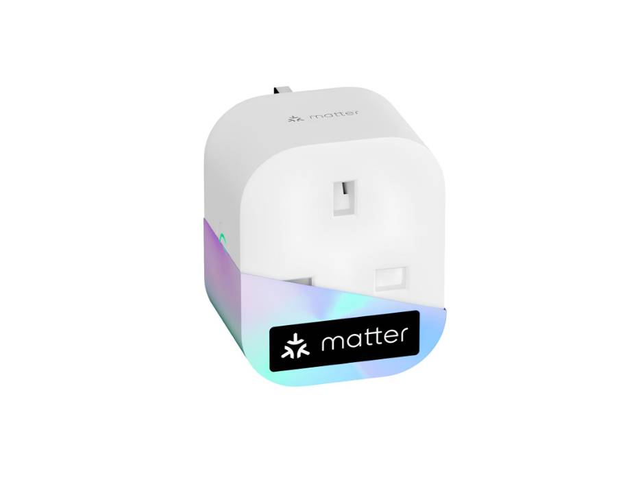 Meross Matter Smart Plug Mini with Energy Monitoring, Works with Apple HomeKit, Alexa, Google Home, SmartThings, WiFi Plug with Voice Remote Control, 13A, 1 Pack