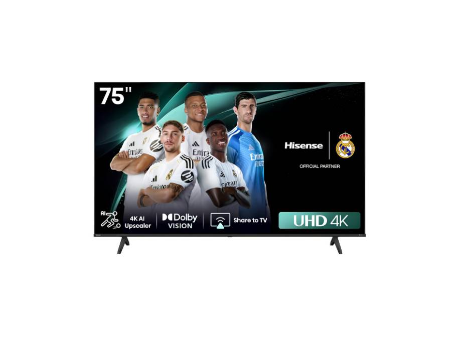 Hisense 75 inch Smart TV UHD 4K E6N-Dolby Vision, 75E6N, UAE Version