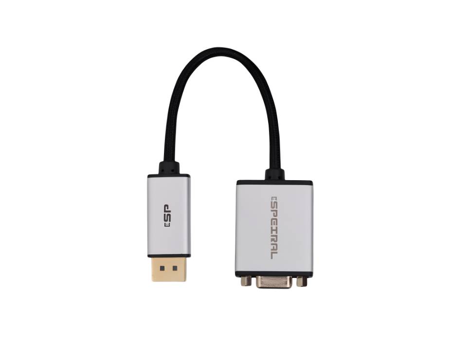 SPEIRAL DP TO VGA ADAPTER-1080P RESOLUTION -SPDVA