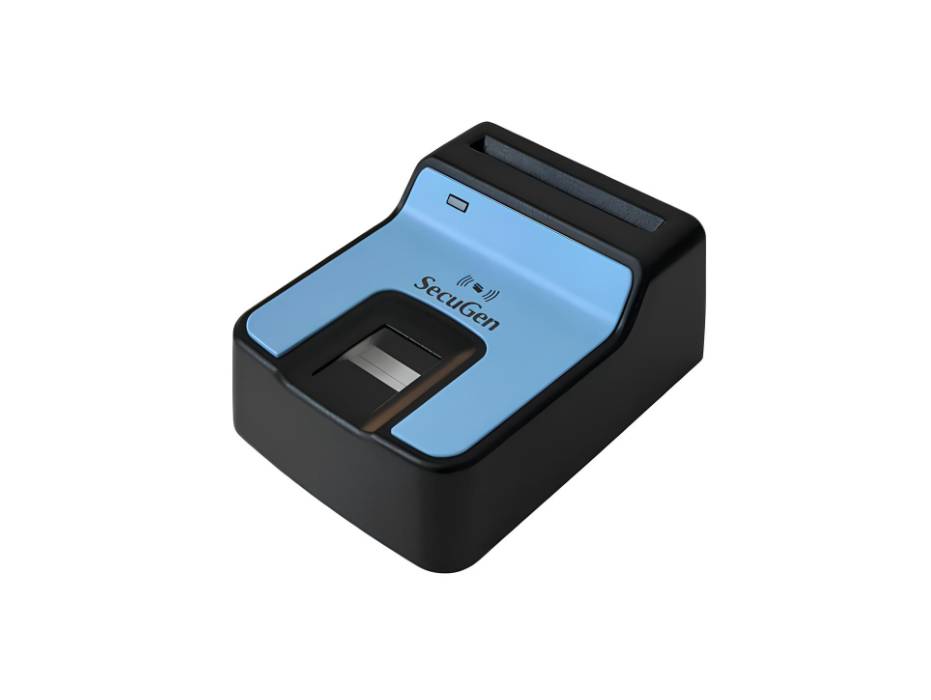 SecuGen Hamster Pro Trio Fingerprint + Contact + Contactless Combination Smart Card Reader