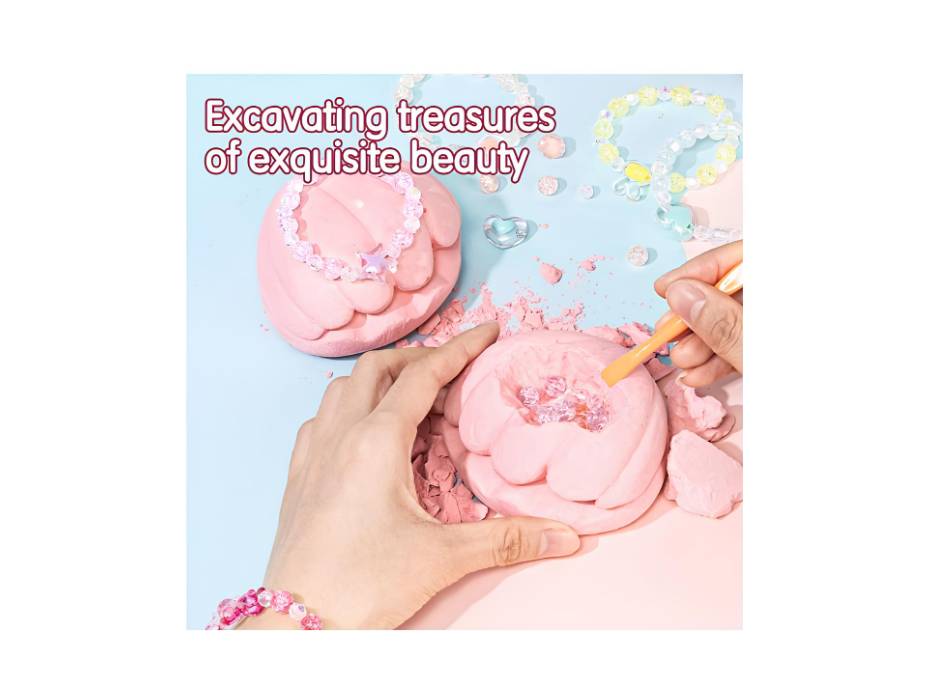 Deli EH765 Princess Bracelet Dig Kit: A Fun and Educational Crafting Experience for Kids