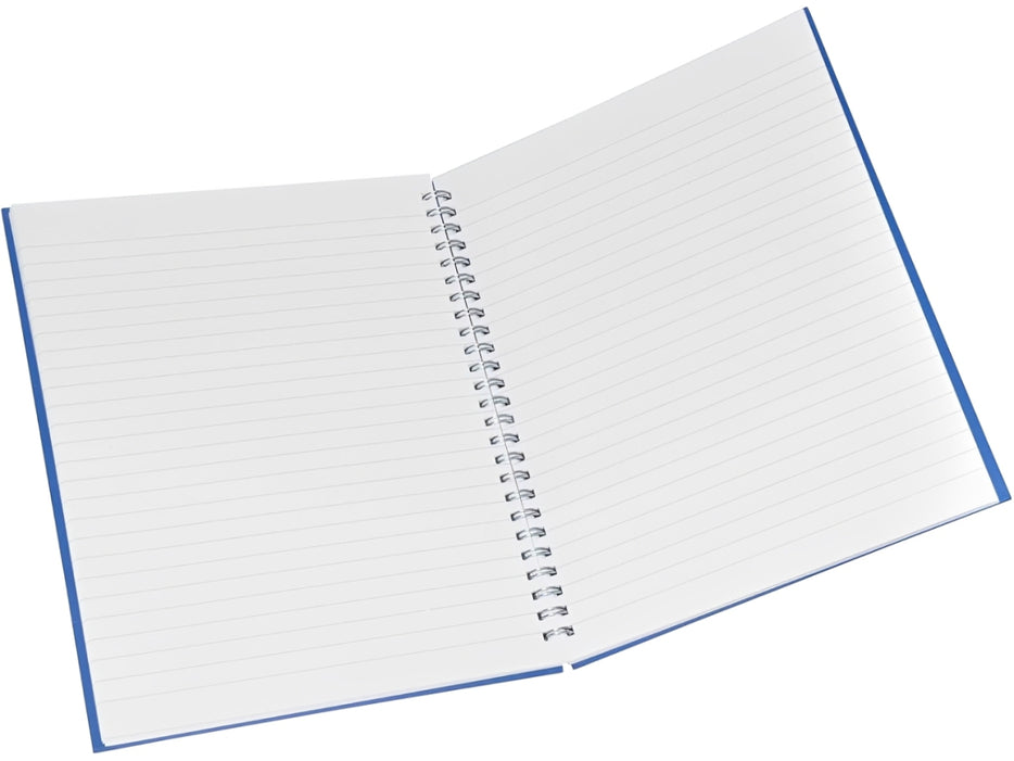 FIS Manuscript Single Ruled w/ Spiral, 9"x7", 96 Sheets - FSMN9X72QSB