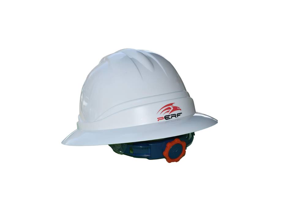 Perf Full Brim Helmet,8 Point