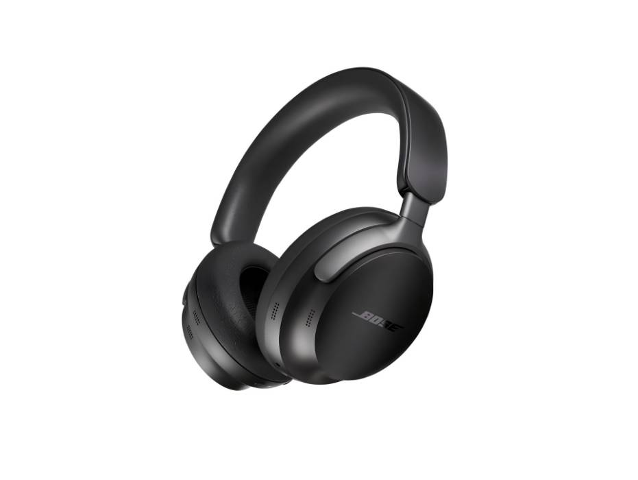 Bose QuietComfort Ultra Wireless Noise Cancelling Headphones with Spatial Audio, Over-the-Ear Headphones with Mic, Black
