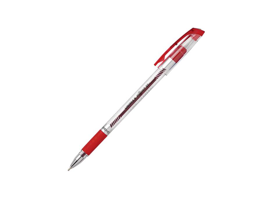Unimax Gigis Point 07, BallPoint Pens Red, 50pcs/box
