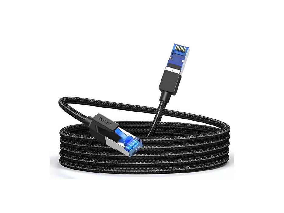 UGREEN Ethernet Cat 8 Gigabit High-Speed 40Gbps RJ45, Braided Double Shielded Ethernet Cable - 15meter