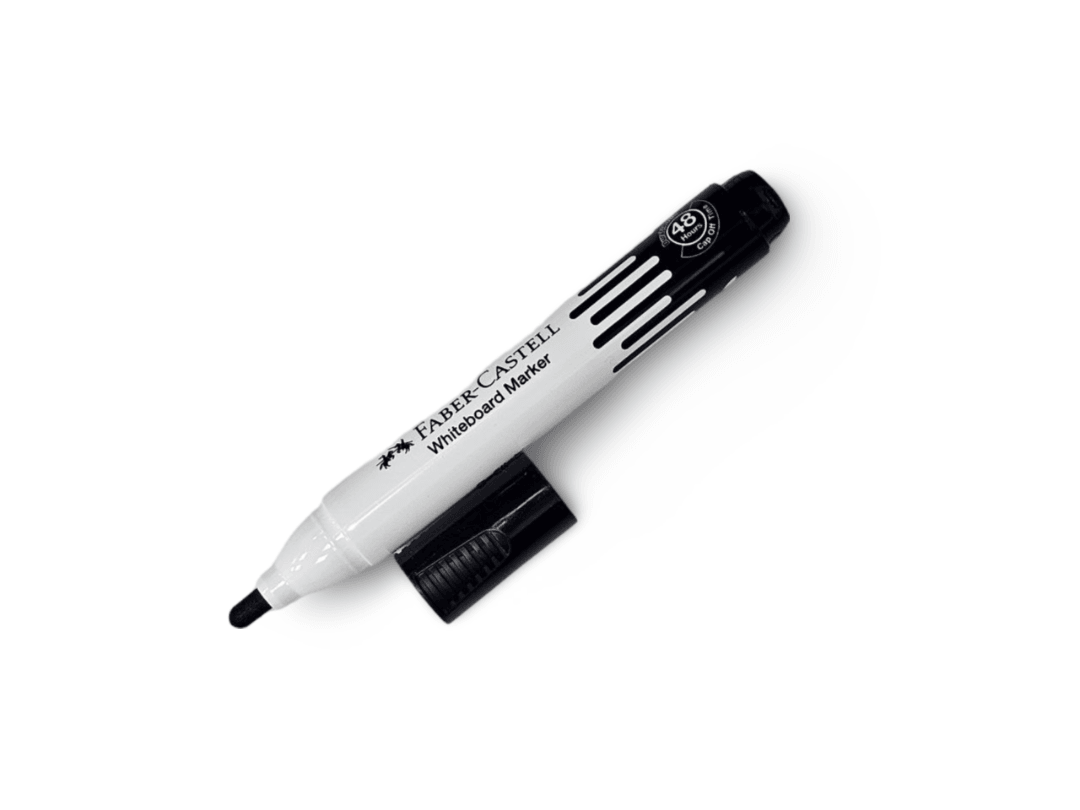 Faber Castell Whiteboard Marker, Bullet Tip, Black Dubai Abu
