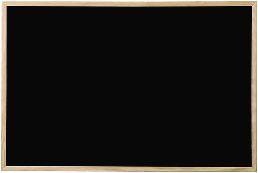 Bi-Office New Basic Black Board 60x90cm Wooden Frame Wooden Frame (PM07010115) - Altimus