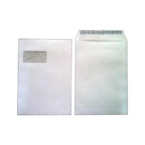 Hispapel White Envelope With Top Window 229 X 324mm 13" X 9" 250pcs-Box [19840] - Altimus