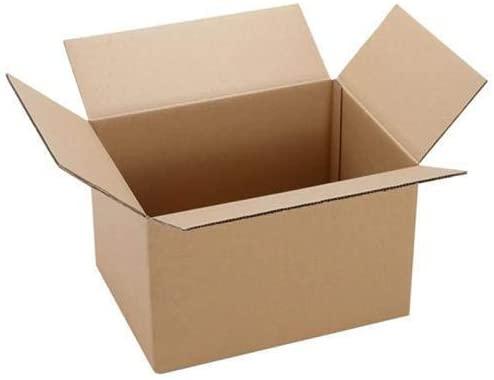 Corrugated Kraft Board Storage Box 55x55x70cm flat packed - Altimus