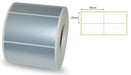 3M Plain Silver Barcode Label, 50x25mm, 5000 labels-roll - Altimus