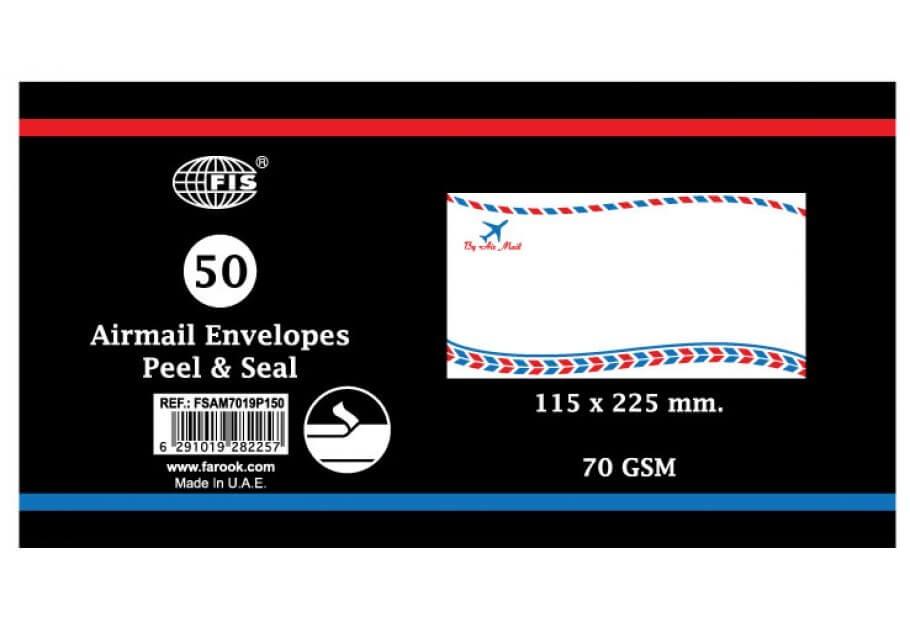 Airmail Envelope(150) - Peel & Seal, 70GSM, (Pack of 50) - Altimus