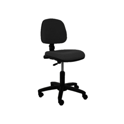 Secretary 685 Low Back Chair, Fabric Black - Altimus