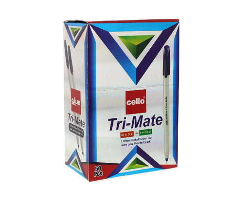 Cello Trimate Ballpen1.0mm, Black (50 pcs-box) - Altimus