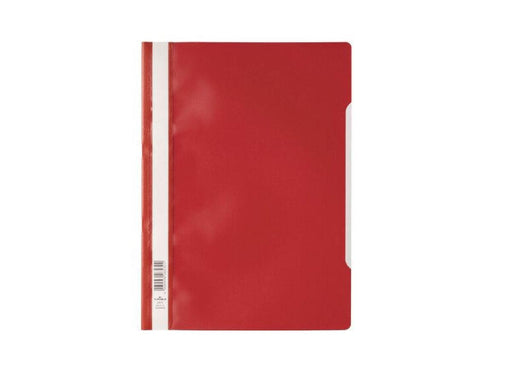 Durable Clear View Folder A4, extra wide, Red - Altimus