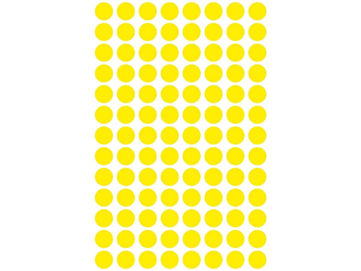 Avery Marking Labels Dots 8 mm Yellow 416/pack - Altimus
