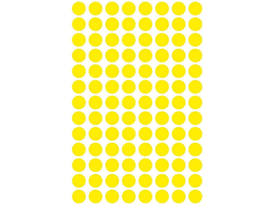 Avery Marking Labels Dots 8 mm Yellow 416/pack - Altimus