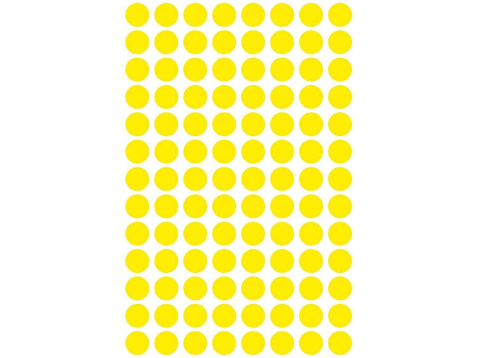 Avery Marking Labels Dots 8 mm Yellow 416/pack - Altimus