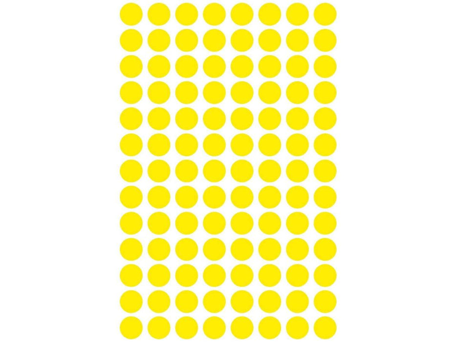 Avery Marking Labels Dots 8 mm Yellow 416/pack - Altimus