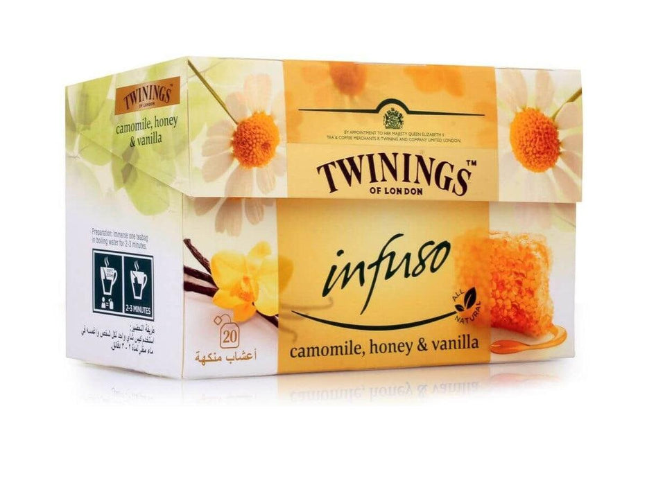 Twinings Camomile Honey And Vanilla Tea 20 Tea Bags - Altimus