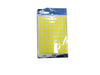 Colour Round Labels, 18mm, Fluorescent Lemon, 700 labels-pack (FSLA19LE) - Altimus