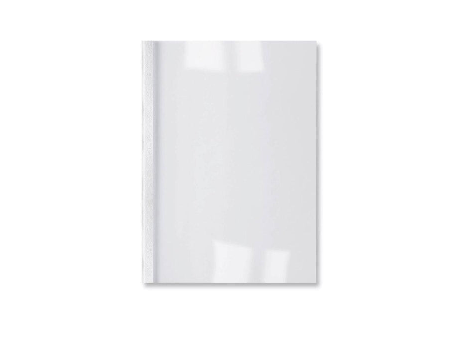 GBC Leathergrain Thermal Binding Covers, 1.5mm, White [Box of 100] - Altimus
