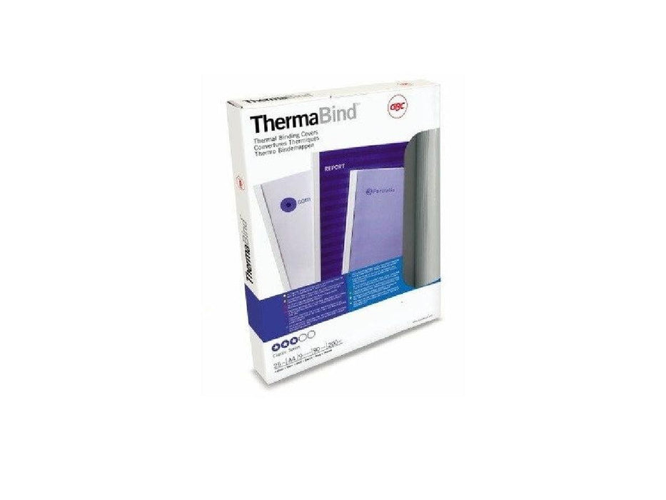 GBC ThermaBind Thermal Binding Covers, 6mm, White [Box of 100] - Altimus