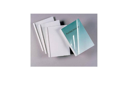 GBC ThermaBind Thermal Binding Covers, 6mm, White [Box of 100] - Altimus