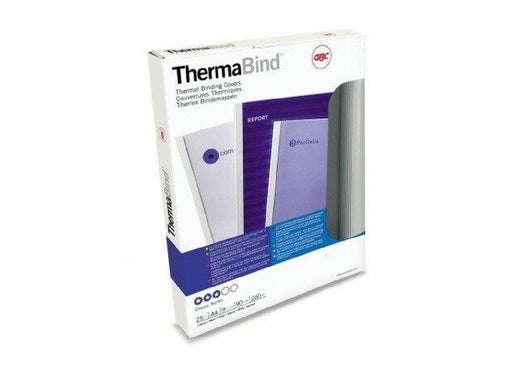 GBC ThermaBind Thermal Binding Covers, 25mm, White [Box of 50] - Altimus