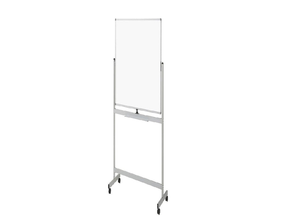 Double Sided Magnetic Whiteboard With Metal Stand & Wheels 600mm x 900mm (60cm x 90cm) - Altimus