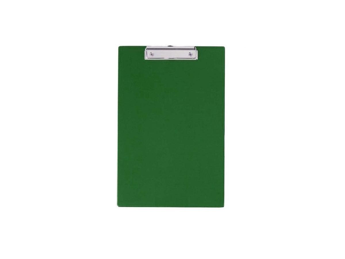 PVC Single Sided Clip Board A4, Green - Altimus