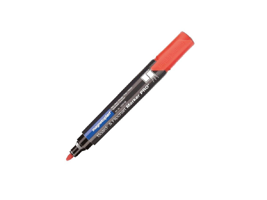 Magnetoplan COP 1228106 Dry Erase White Board Marker, Red (Pack of 4) - Altimus