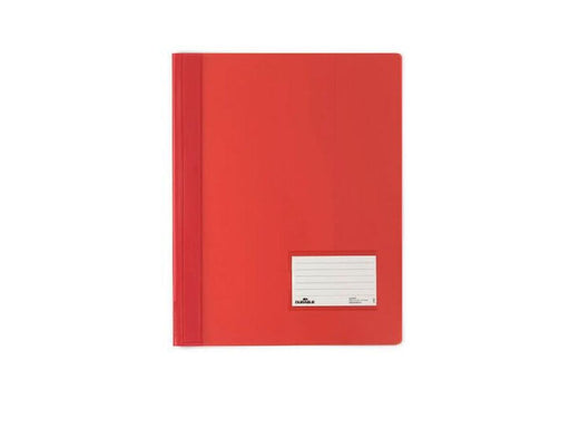 Durable Document Folder DURALUX A4, extra wide, Translucent Red - Altimus