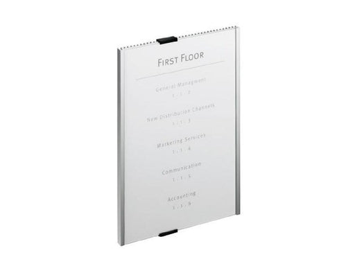 Durable INFO SIGN A4, 210 x 297 mm, Silver - Altimus