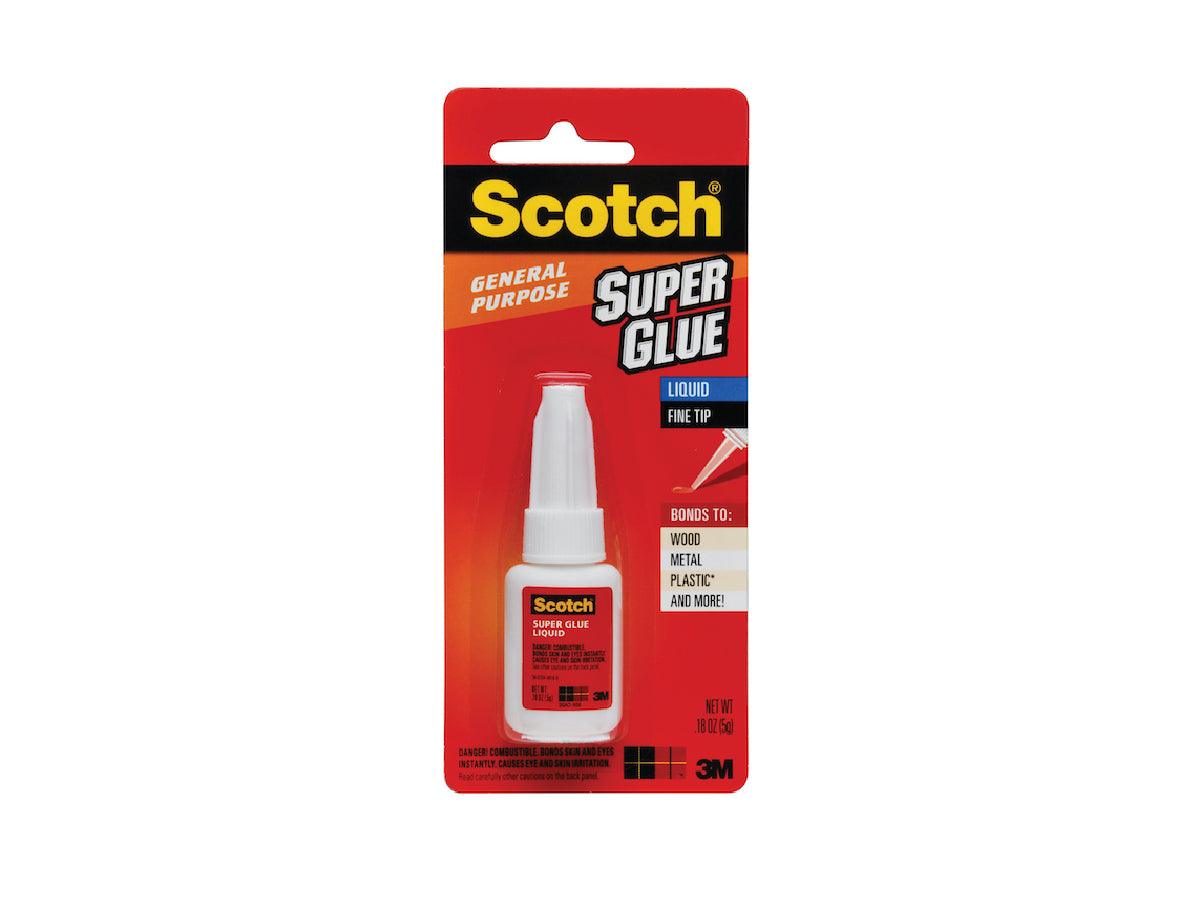3M Scotch Super Glue Liquid AD110, .18oz-Bottle - Altimus