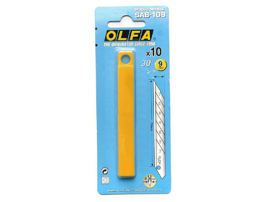 Olfa Ultra Sharp Standard Duty Blades, Silver [OL-SAB-10B] - Altimus