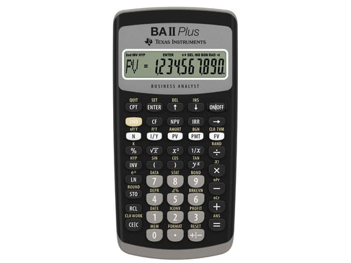 Texas Instruments Ba II Plus Financial Calculator - Altimus