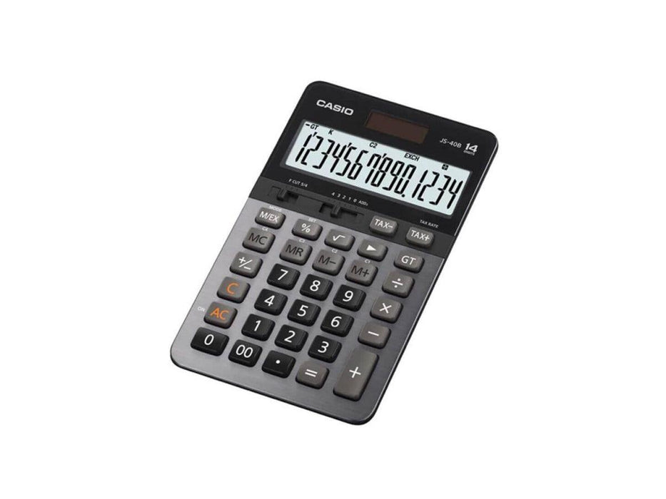 Casio JS-40B Heavy Duty Calculator, 14 Digits - Altimus