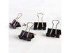 Deluxe Black Binder Clips, 15mm, 12clips/pack - Altimus